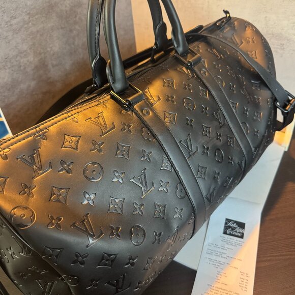 Unisex Premium Duffle Bag Monogram Design (Look a the description first) - Picture 1 of 5